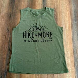 Military green Tank top